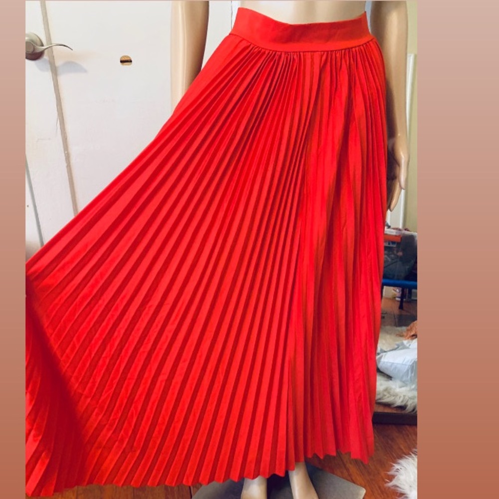Bohemia Pleated Full Length Maxi Long Skirt NWT - Picture 5 of 6